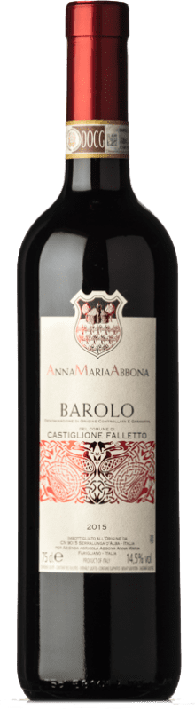 43,95 € Spedizione Gratuita | Vino rosso Anna Maria Abbona D.O.C.G. Barolo Piemonte Italia Nebbiolo Bottiglia 75 cl