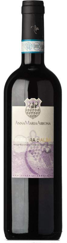 16,95 € Spedizione Gratuita | Vino Rosso Anna Maria Abbona D.O.C. Barbera d'Alba Piemonte Italia Barbera 75 cl