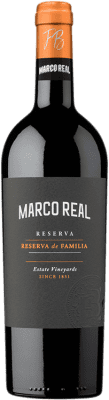 15,95 € 免费送货 | 红酒 Marco Real Reserva de la Familia 预订 D.O. Navarra 纳瓦拉 西班牙 Tempranillo, Cabernet Sauvignon, Graciano 瓶子 75 cl