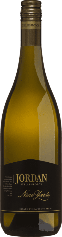 34,95 € Бесплатная доставка | Белое вино Jordan Nine Yards I.G. Stellenbosch Coastal Region Южная Африка Chardonnay бутылка 75 cl