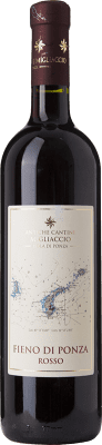 29,95 € Envío gratis | Vino Tinto Migliaccio Fieno di Ponza I.G.T. Lazio Lazio Italia Aglianico, Piedirosso 75 cl