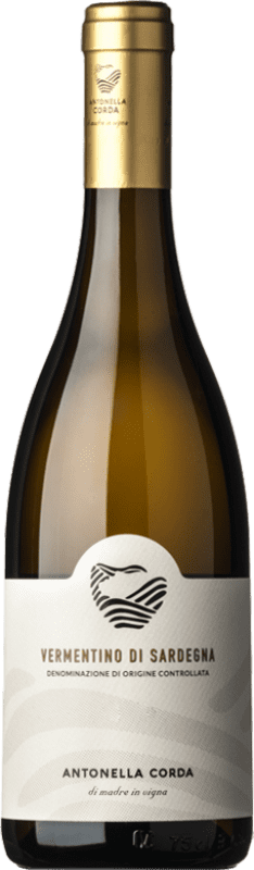 19,95 € Бесплатная доставка | Белое вино Antonella Corda D.O.C. Vermentino di Sardegna Sardegna Италия Vermentino бутылка 75 cl