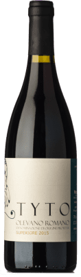 18,95 € Бесплатная доставка | Красное вино Antonelli Superiore Tyto D.O.C. Cesanese di Olevano Romano Лацио Италия Cesanese бутылка 75 cl