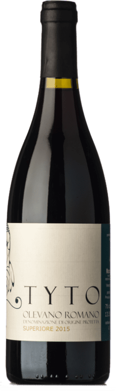 18,95 € Free Shipping | Red wine Antonelli Superiore Tyto D.O.C. Cesanese di Olevano Romano Lazio Italy Cesanese Bottle 75 cl