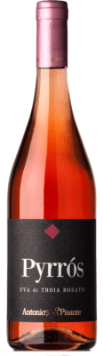 7,95 € 免费送货 | 玫瑰酒 Antonio Pisante Rosato Pyrrós I.G.T. Puglia 普利亚大区 意大利 Nero di Troia 瓶子 75 cl