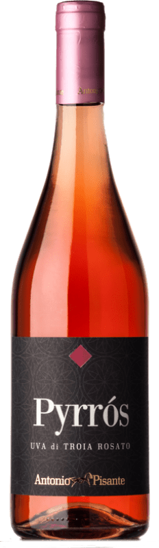 7,95 € Free Shipping | Rosé wine Antonio Pisante Rosato Pyrrós I.G.T. Puglia Puglia Italy Nero di Troia Bottle 75 cl