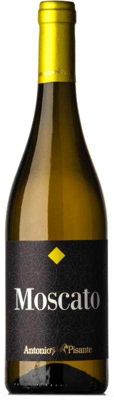 8,95 € 免费送货 | 白葡萄酒 Antonio Pisante I.G.T. Puglia 普利亚大区 意大利 Moscato — 麝香葡萄 75 cl