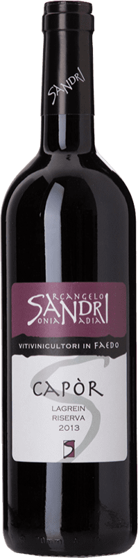 21,95 € Spedizione Gratuita | Vino rosso Arcangelo Sandri Capòr Riserva D.O.C. Trentino Trentino-Alto Adige Italia Lagrein Bottiglia 75 cl