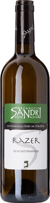11,95 € Kostenloser Versand | Weißwein Arcangelo Sandri Razer D.O.C. Trentino Trentino-Südtirol Italien Gewürztraminer Flasche 75 cl