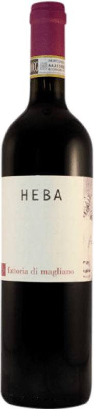 31,95 € Spedizione Gratuita | Vino rosso Fattoria di Magliano Heba D.O.C.G. Morellino di Scansano Toscana Italia Syrah, Sangiovese Bottiglia Magnum 1,5 L