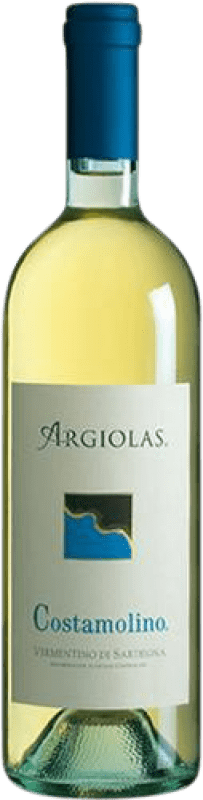 14,95 € Envío gratis | Vino blanco Argiolas Costamolino D.O.C. Vermentino di Sardegna Sardegna Italia Vermentino Botella 75 cl
