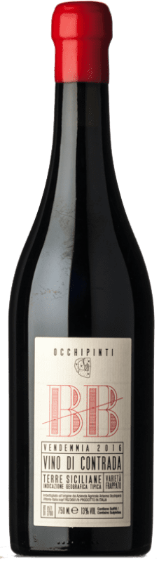 64,95 € Free Shipping | Red wine Arianna Occhipinti BB I.G.T. Terre Siciliane Sicily Italy Frappato Organic Bottle 75 cl