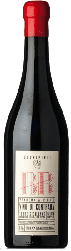 61,95 € Kostenloser Versand | Rotwein Arianna Occhipinti BB I.G.T. Terre Siciliane Sizilien Italien Frappato Flasche 75 cl