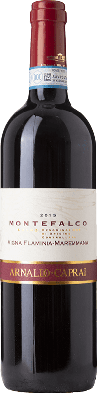 15,95 € Free Shipping | Red wine Caprai Rosso V. Flaminia-Maremmana D.O.C. Montefalco Umbria Italy Sangiovese, Canaiolo, Sagrantino Bottle 75 cl