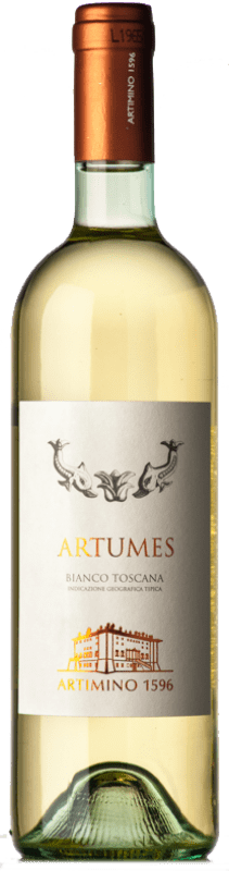 13,95 € Free Shipping | White Wine Artimino Artumes I.G.T. Toscana Tuscany Italy Trebbiano, Chardonnay, Riesling, Sauvignon Bottle 75 cl