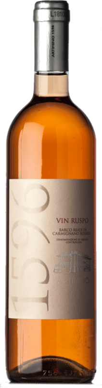 15,95 € Бесплатная доставка | Розовое вино Artimino Vin Ruspo D.O.C. Barco Reale di Carmignano Тоскана Италия Merlot — Мерло, Cabernet Sauvignon — Каберне Совиньон, Sangiovese — Санджовезе Бутылка 75 cl