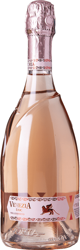 7,95 € Free Shipping | Rosé Sparkling Wine Astoria Honor Extra Dry Rosé I.G.T. Venezia Veneto Italy Pinot Noir, Raboso Bottle 75 cl