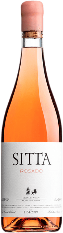13,95 € Free Shipping | Rosé wine Attis Sitta Rosado Galicia Spain Caíño Black, Espadeiro, Pedral Bottle 75 cl