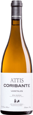 34,95 € Envío gratis | Vino Blanco Attis Coribante Crianza D.O. Rías Baixas Galicia España Godello, Albariño, Caíño 75 cl