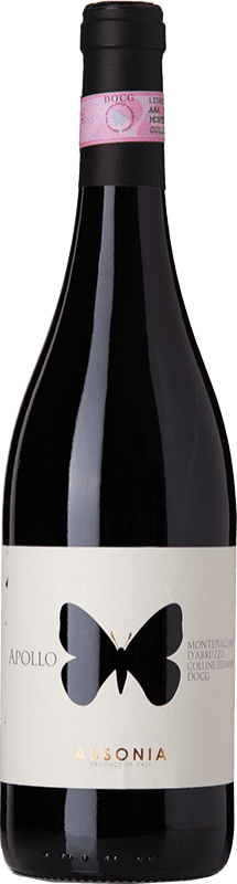 16,95 € Free Shipping | Red wine Ausonia Apollo D.O.C.G. Montepulciano d'Abruzzo Colline Teramane Abruzzo Italy Montepulciano Bottle 75 cl