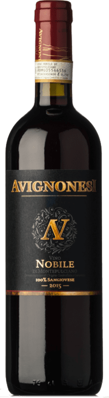 31,95 € Бесплатная доставка | Красное вино Avignonesi D.O.C.G. Vino Nobile di Montepulciano Тоскана Италия Prugnolo Gentile бутылка 75 cl