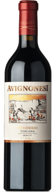 73,95 € 免费送货 | 红酒 Avignonesi Desiderio I.G.T. Toscana 托斯卡纳 意大利 Merlot 瓶子 75 cl