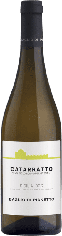17,95 € Envoi gratuit | Vin blanc Baglio di Pianetto D.O.C. Sicilia Sicile Italie Catarratto Biologique Bouteille 75 cl