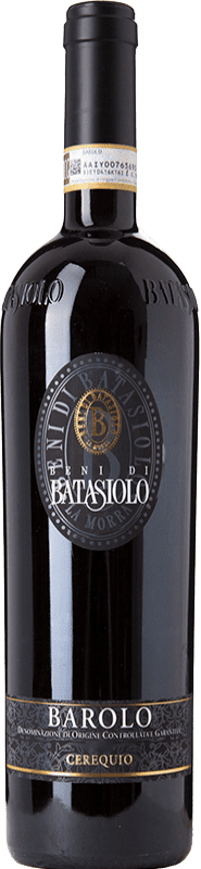 54,95 € Envío gratis | Vino tinto Beni di Batasiolo Cerequio D.O.C.G. Barolo Piemonte Italia Nebbiolo Botella 75 cl