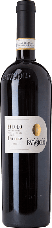 61,95 € Kostenloser Versand | Rotwein Beni di Batasiolo Brunate D.O.C.G. Barolo Piemont Italien Nebbiolo Flasche 75 cl