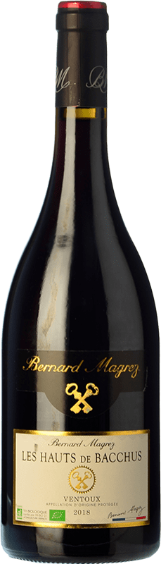 16,95 € Kostenloser Versand | Rotwein Bernard Magrez Les Hauts Eiche A.O.C. Côtes du Ventoux Rhône Frankreich Syrah, Grenache, Carignan, Mourvèdre, Cinsault, Bacchus Flasche 75 cl