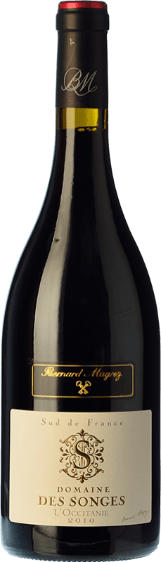 17,95 € 免费送货 | 红酒 Bernard Magrez Domaine des Songes 橡木 I.G.P. Vin de Pays d'Oc 朗格多克 法国 Merlot 瓶子 75 cl
