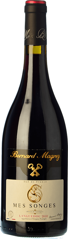 10,95 € Free Shipping | Red wine Bernard Magrez Mes Songes Oak I.G.P. Vin de Pays Languedoc Languedoc France Syrah, Grenache, Carignan, Mourvèdre Bottle 75 cl