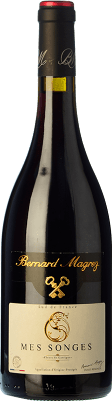 12,95 € 免费送货 | 红酒 Bernard Magrez Mes Songes 橡木 A.O.C. Languedoc 朗格多克 法国 Syrah, Grenache, Carignan, Mourvèdre 瓶子 75 cl