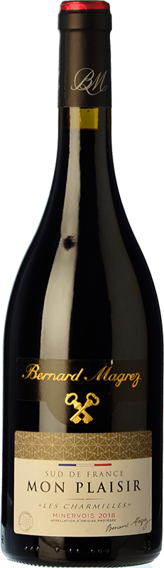 10,95 € Free Shipping | Red wine Bernard Magrez Mon Plaisir Joven I.G.P. Vin de Pays Languedoc Languedoc France Syrah, Grenache, Carignan, Mourvèdre Bottle 75 cl