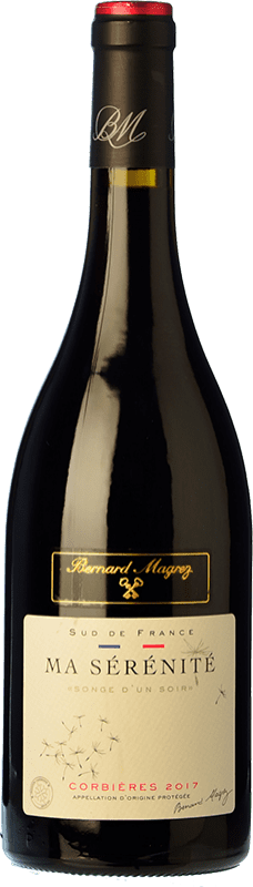 11,95 € 免费送货 | 红酒 Bernard Magrez Ma Sérénité 橡木 I.G.P. Vin de Pays Languedoc 朗格多克 法国 Syrah, Grenache, Carignan, Mourvèdre 瓶子 75 cl