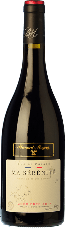 12,95 € Envoi gratuit | Vin Rouge Bernard Magrez Ma Sérénité Chêne I.G.P. Vin de Pays Languedoc Languedoc France Syrah, Garnacha — Grenache, Cariñena — Carignan, Mourvèdre Bouteille 75 cl
