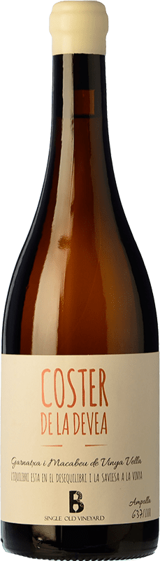 22,95 € Free Shipping | White wine Bernaví Coster de la Devea Aged D.O. Terra Alta Catalonia Spain Grenache White, Macabeo Bottle 75 cl