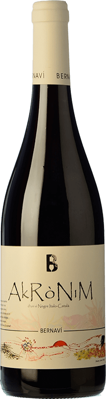 14,95 € Free Shipping | Red wine Bernaví Akrònim Reserve D.O. Terra Alta Catalonia Spain Montepulciano, Morenillo Bottle 75 cl