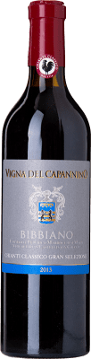 32,95 € Kostenloser Versand | Rotwein Bibbiano Gran Selezione Capannino D.O.C.G. Chianti Classico Toskana Italien Sangiovese Flasche 75 cl