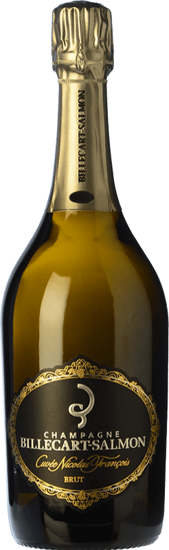 261,95 € 送料無料 | 白のスパークリングワイン Billecart-Salmon Nicolas François Brut — ブリュット Cuvée A.O.C. Champagne シャンパン フランス Pinot Noir — ピノ・ノワール, Chardonnay — シャルドネ ボトル 75 cl
