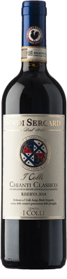 33,95 € 送料無料 | 赤ワイン Bindi Sergardi I Colli 予約 D.O.C.G. Chianti Classico トスカーナ イタリア Sangiovese ボトル 75 cl