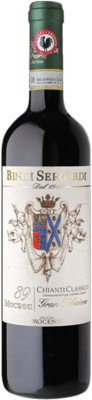 68,95 € Бесплатная доставка | Красное вино Bindi Sergardi Gran Selezione Mocenni 89 D.O.C.G. Chianti Classico Тоскана Италия Sangiovese бутылка 75 cl