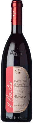 15,95 € 免费送货 | 红酒 BioVio U Bastiò D.O.C. Riviera Ligure di Ponente 利古里亚 意大利 Rossese 瓶子 75 cl