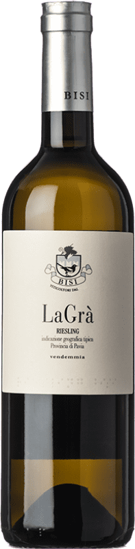 12,95 € Бесплатная доставка | Белое вино Bisi La Grà I.G.T. Provincia di Pavia Ломбардии Италия Riesling бутылка 75 cl