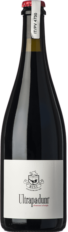 14,95 € 送料無料 | 赤いスパークリングワイン Bisi Rosso Frizzante Ultrapadum I.G.T. Provincia di Pavia ロンバルディア イタリア Barbera, Croatina ボトル 75 cl