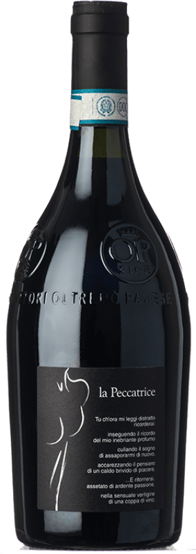 13,95 € 免费送货 | 红汽酒 Bisi Bonarda Frizzante La Peccatrice D.O.C. Oltrepò Pavese 伦巴第 意大利 Bonarda 瓶子 75 cl