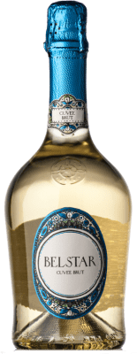 15,95 € 免费送货 | 白起泡酒 Bisol Bel Star Cuvée 香槟 I.G.T. Veneto 威尼托 意大利 Glera 瓶子 75 cl