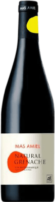 24,95 € Envío gratis | Vino Tinto Mas Amiel Natural I.G.P. Vin de Pays Côtes Catalanes Languedoc-Roussillon Francia Garnacha Eco — Ecológico 75 cl