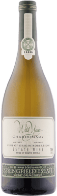 21,95 € Envio grátis | Vinho branco Springfield Wild Yeast I.G. Robertson Western Cape South Coast África do Sul Chardonnay Garrafa 75 cl
