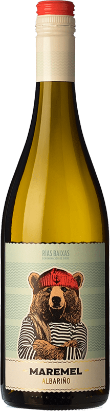 10,95 € Spedizione Gratuita | Vino bianco Altos de Torona Maremel Crianza D.O. Rías Baixas Galizia Spagna Albariño Bottiglia 75 cl